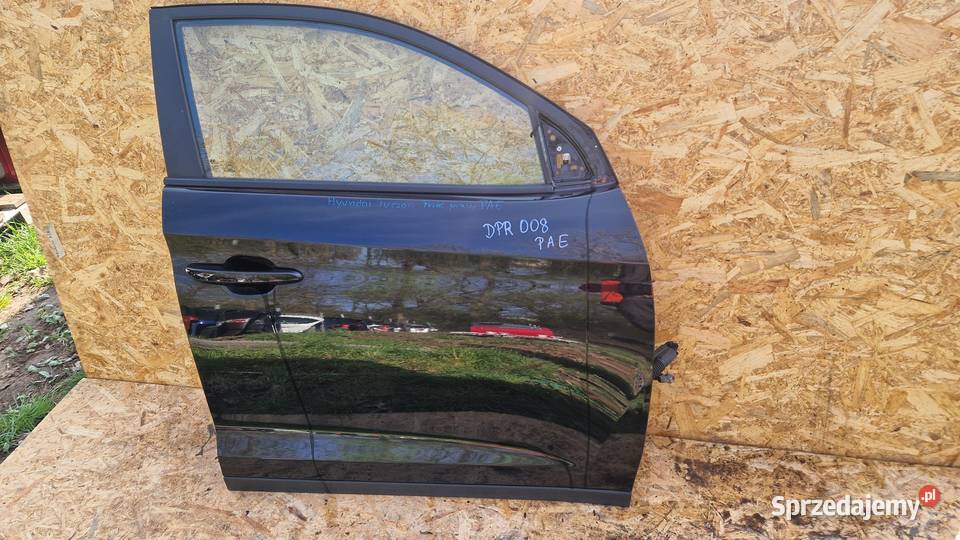 HYUNDAI TUCSON DRZWI PRZÓD PRAWY PRAWA KOD LAK osobowe Słowikowo sprzedam