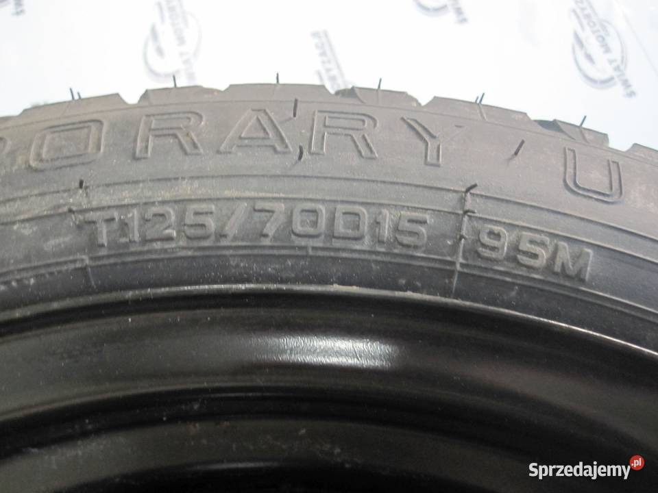 NISSAN koło dojazdowe 1257015 95M 4x100 ET40