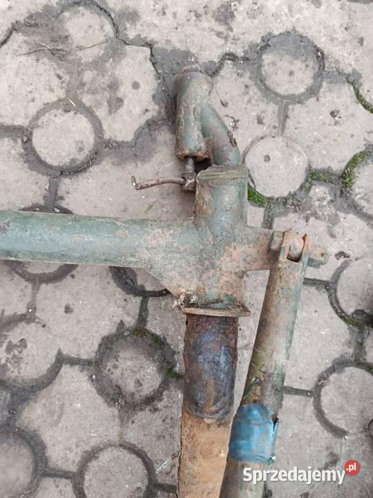 Części ramy bocznego wózka M72 Leszno