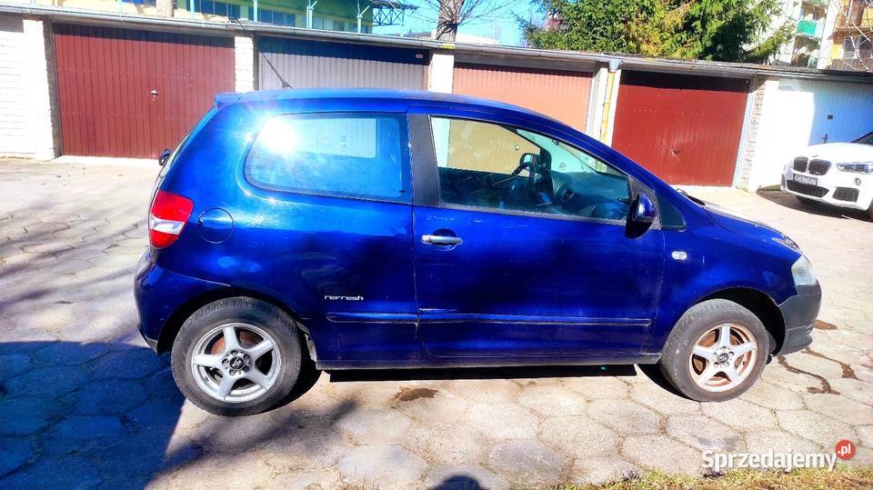 Volkswagen Fox 2009 r 12 benzyna clima sprawna uszkodzony Chodzież sprzedam