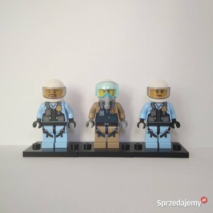 Lego City Policjanci pakiet 3 figurek 5 6 lat+ małopolskie Kłaj