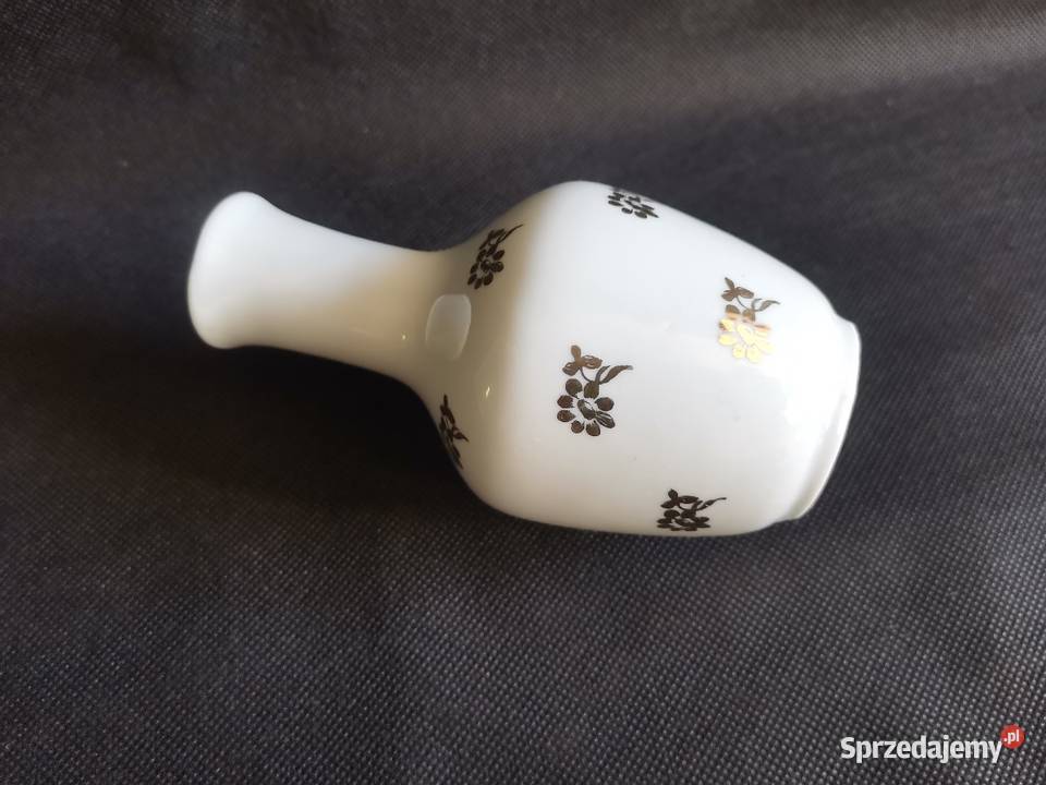 Stary mały wazon porcelana Bogucice design PRL Katowice