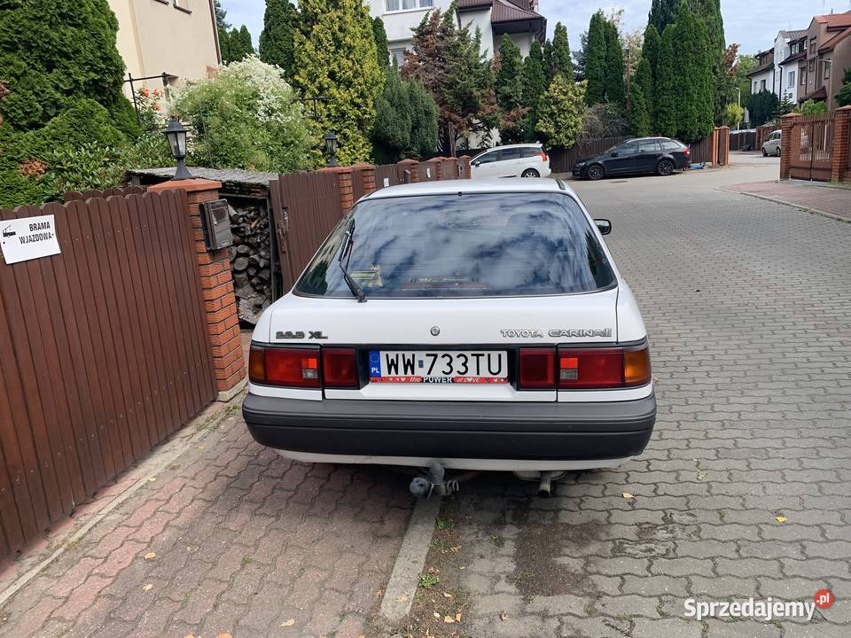 Toyota Carina II 1991 20 diesel youngtimer Warszawa sprzedam