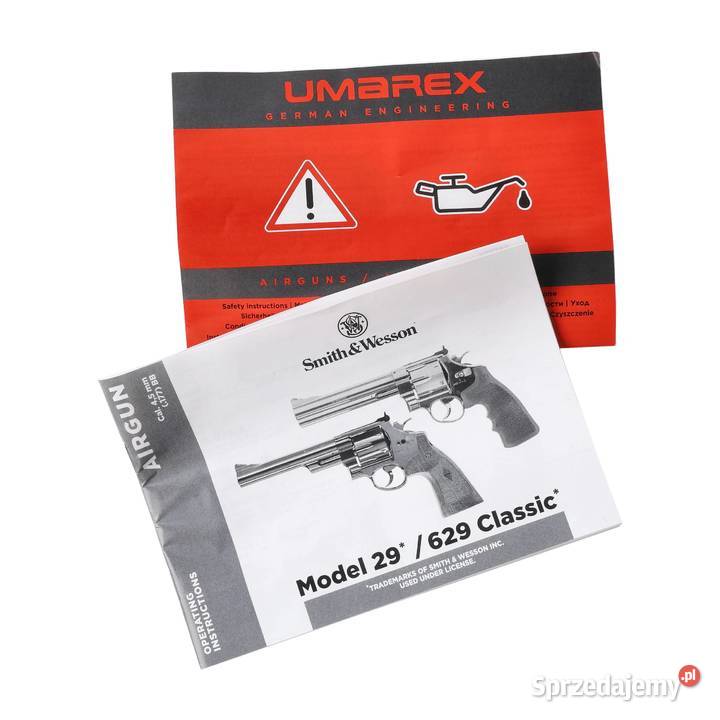 Rewolwer wiatrówka SmithWesson 629 Trust Me 45 mazowieckie