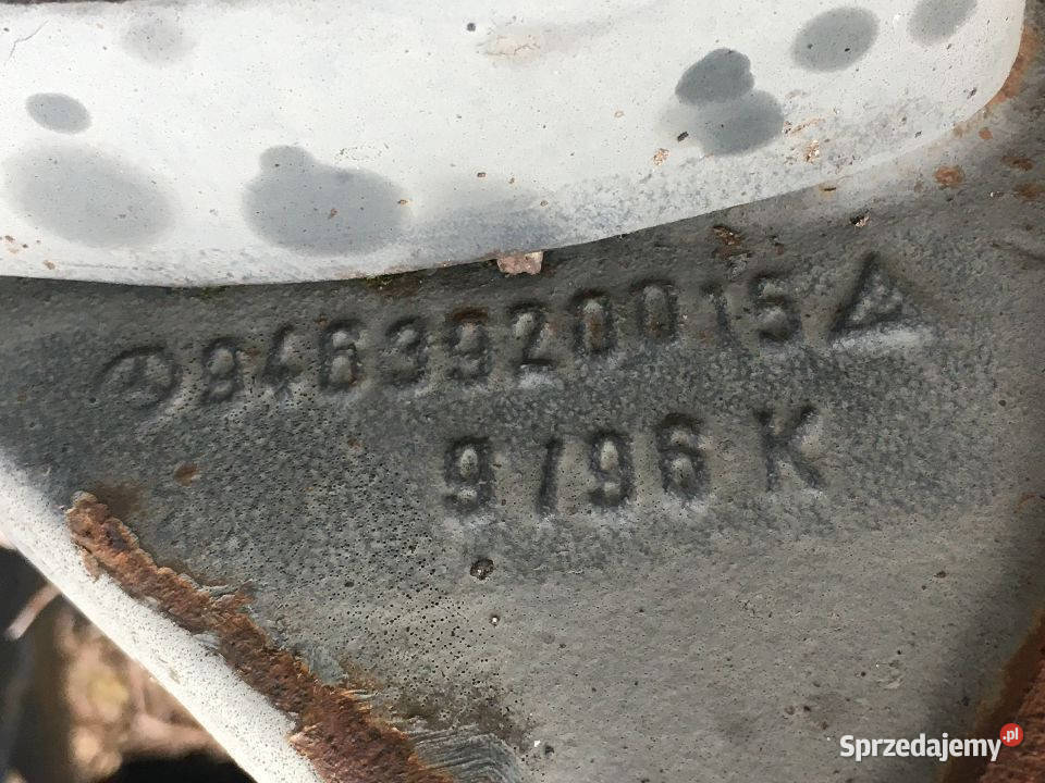 Piasta Czop Bieżnia Oś Belka Mercedes Benz Maszewo