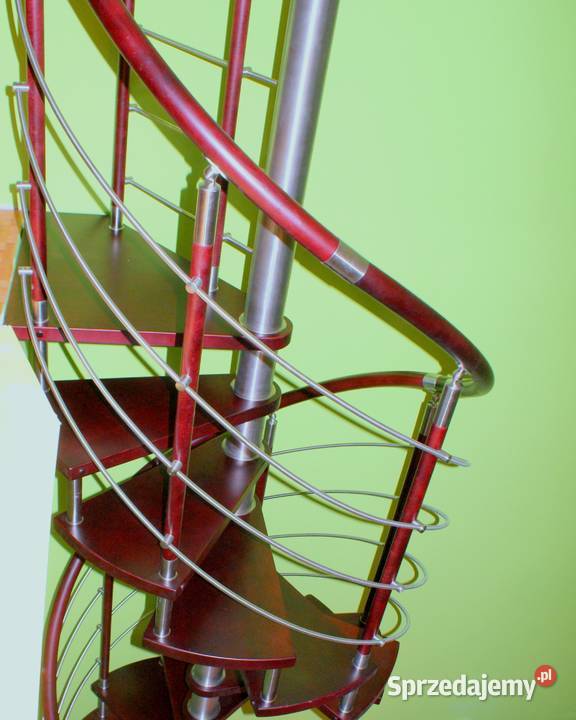 Schody spiralne DUDA model Venecja vertical 02 wewnętrzne