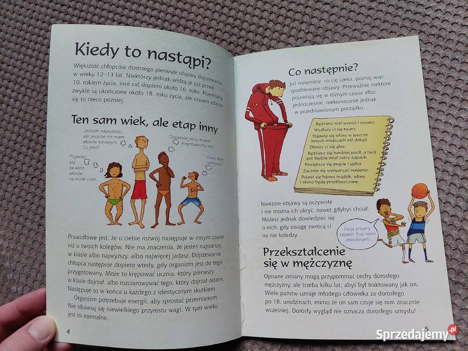 Dojrzewanie O czym chłopcy muszą wiedzieć