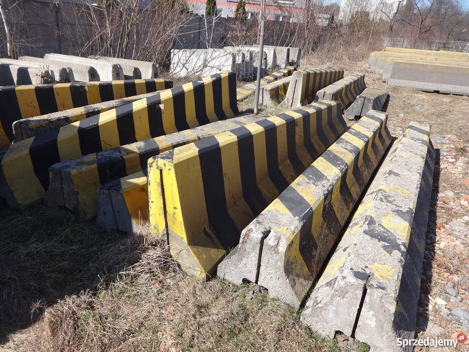 Sprzedam skosy betonowe zakończenie barier Budownictwo i akcesoria śląskie Dąbrowa Górnicza sprzedam
