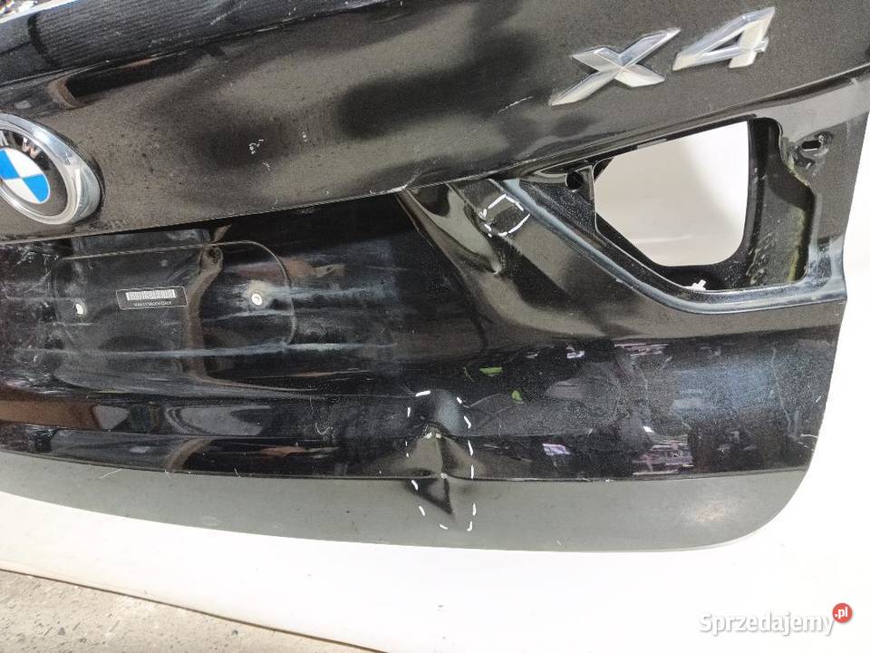TYLNA KLAPA BAGAŻNIKA BMW X4 F26 TYLNA KLAPA osobowe Motoryzacja