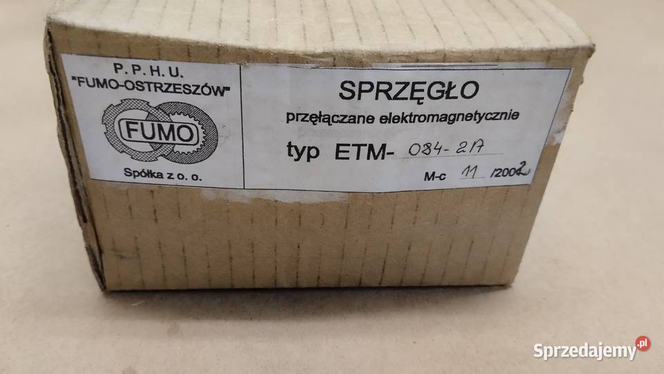 Sprzęgło wielopłytkowe ETM0842A mazowieckie Warszawa