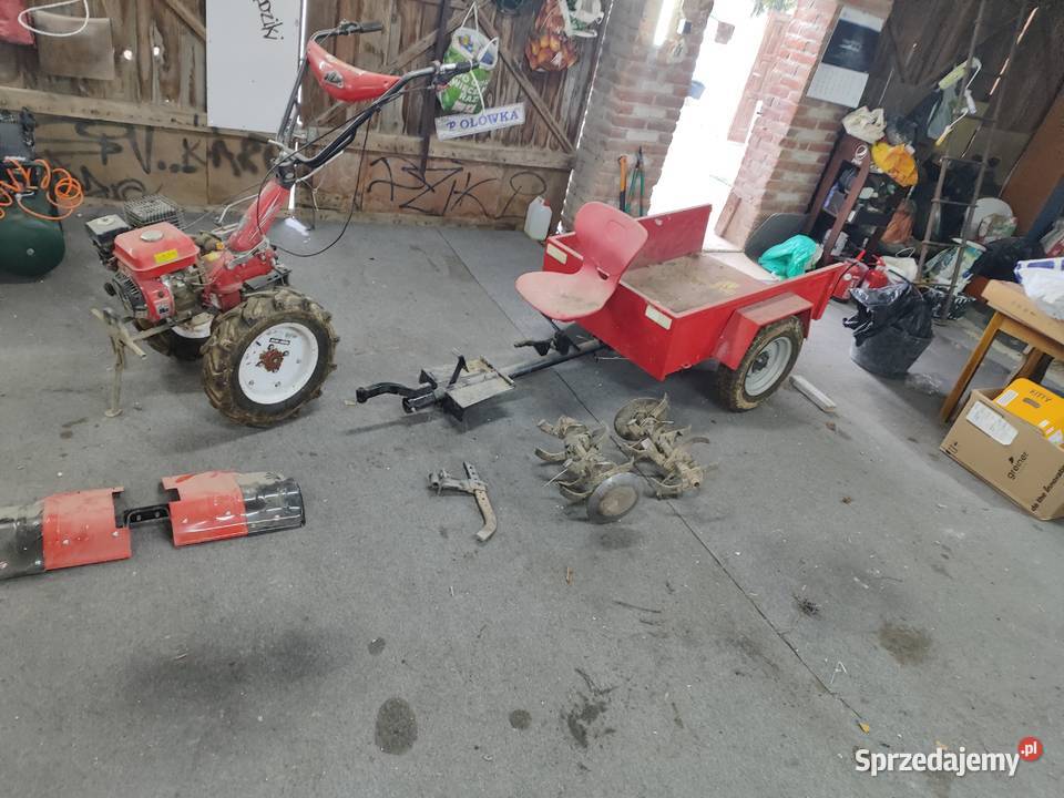 Traktorek dzik glebogryzarka HECHT