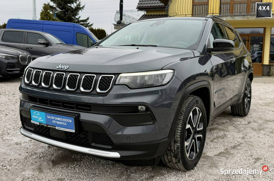 Jeep Compass 4xeLimited4x4Gwarancja II 2016 wielofunkcyjna kierownica Kamienna Góra