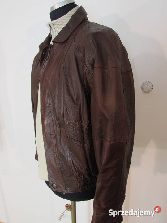 KURTKA SKÓRZANA MĘSKA VERA PELLE Biała