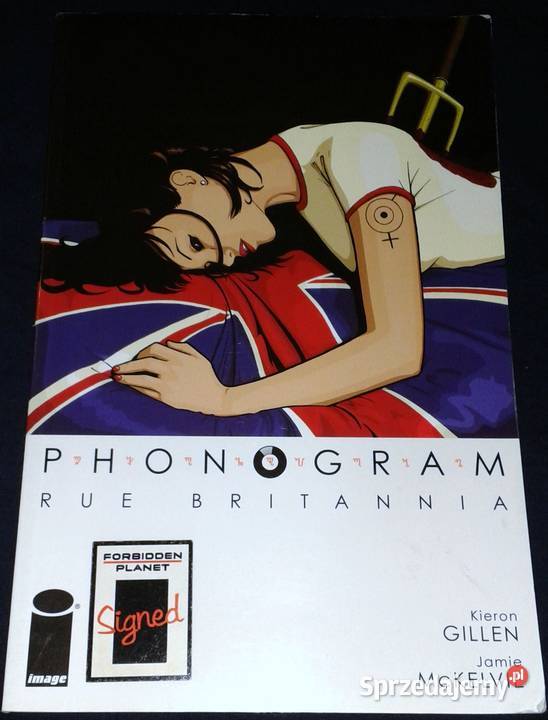 Rue Britannia Phonogram Kieron Gillen Jamie miękka Chełm