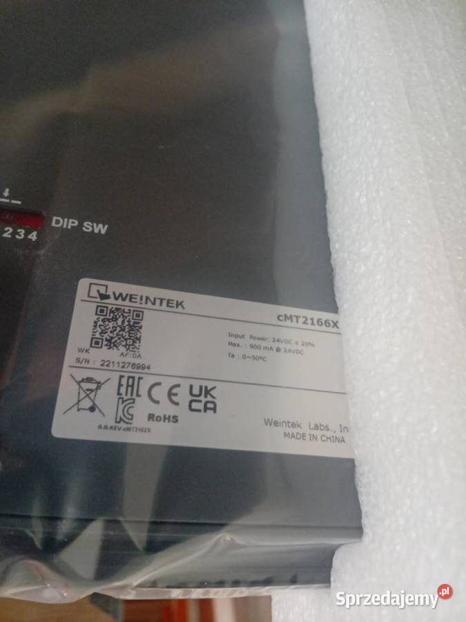 Panel operatorski HMI 156 cMT2166X WEINTEK Włoszczowa sprzedam