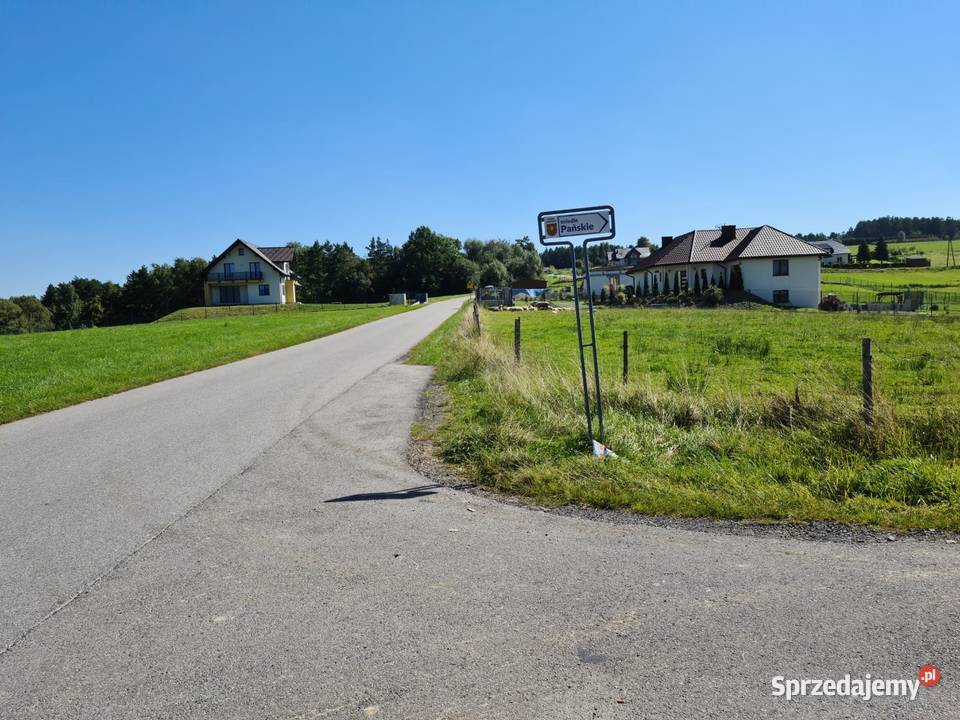 Działka budowlana 1100 m2 mpzp Słopnice Sprzedaż sprzedam