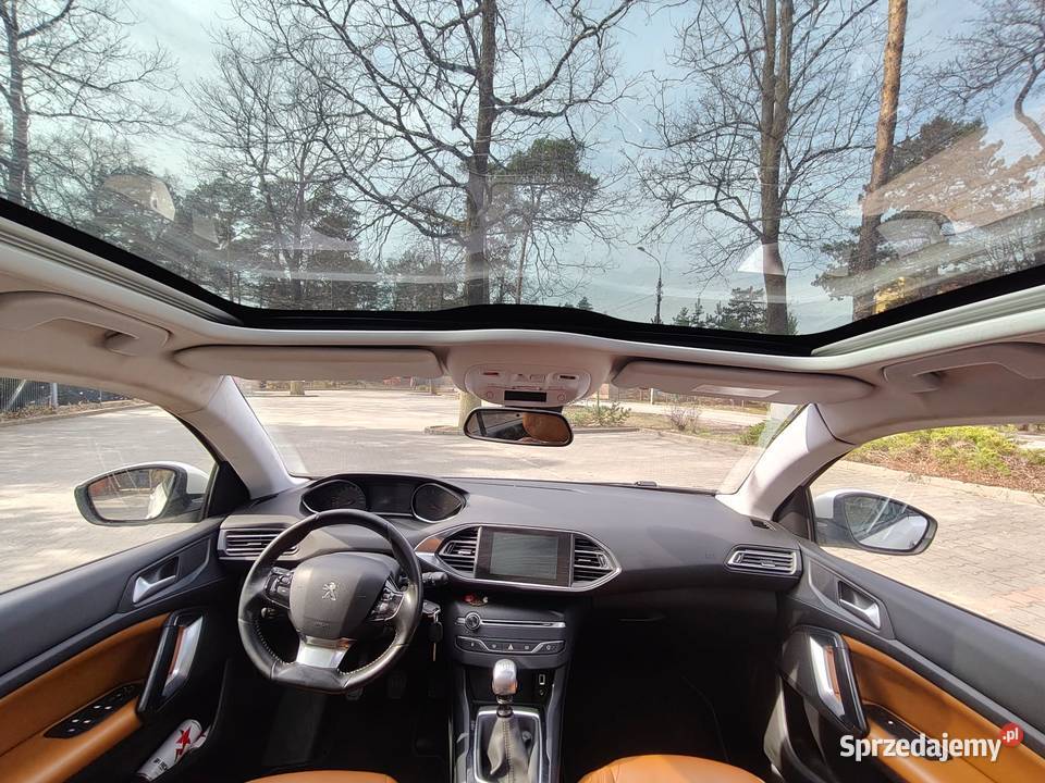 Peugeot 308 HDI 2015 Skóry Hak Panorama diesel Milanówek