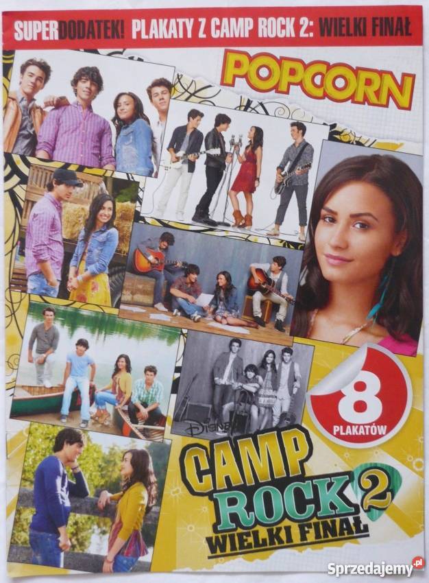PLAKATY CAMP ROCK2 WIELKI FINAŁ DEMI LOVATO