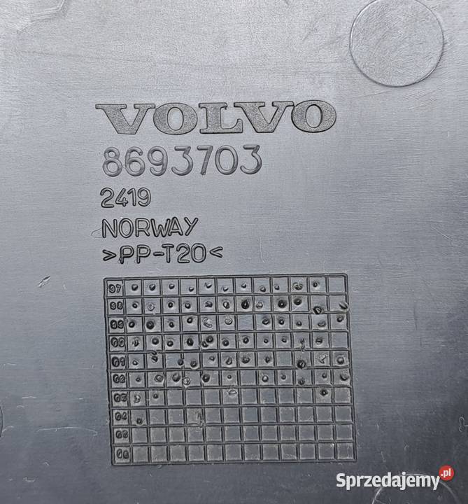ŚLIZG MOCOWANIE ZDERZAKA LEWY PRZÓD VOLVO S80 I osobowe Mielęcin