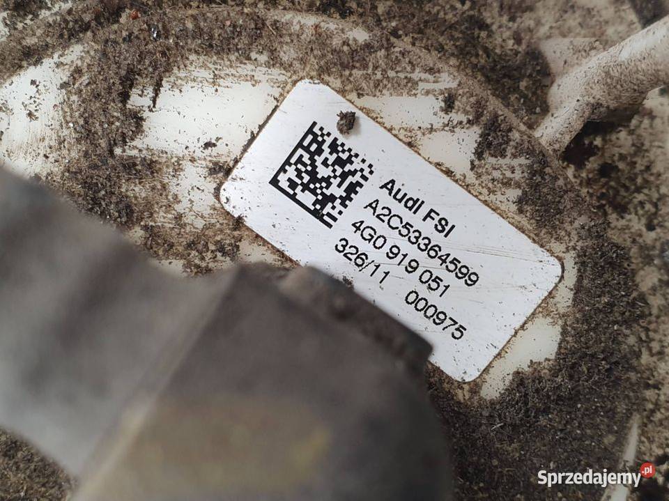 POMPKA PALIWOWA AUDI A6 C7 4G0919051 Lipno sprzedam