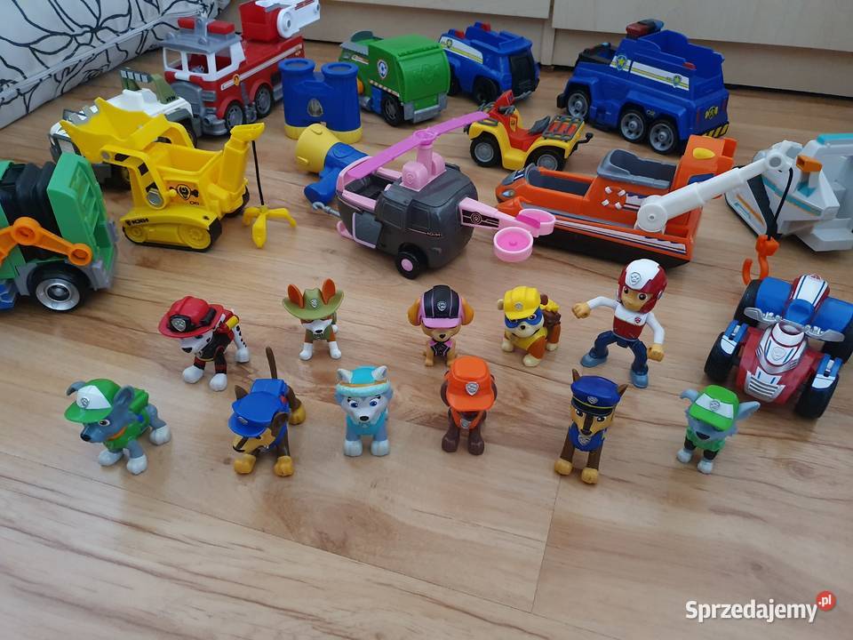 Zestaw zabawek Psi Patrol 11 figurek i 11 Figurki Kielce