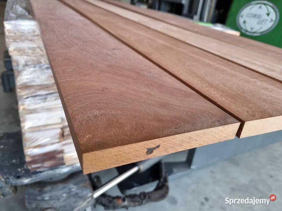 DESKA HEBLOWANA MERANTI 18X140MM Prusice
