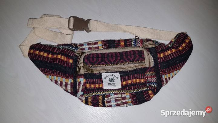 Ekologiczna Saszetka Nerka Konopna Himalayan sprzedam