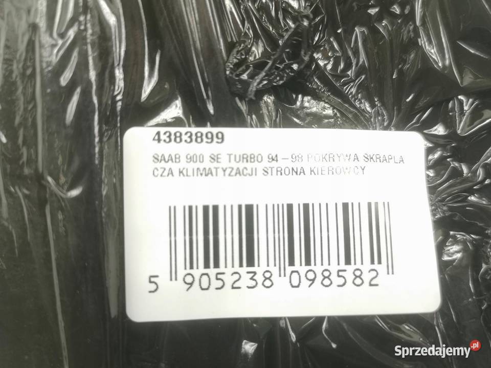 OSŁONA SKRAPLACZA KLIMATYZACJI LEWA SAAB 900