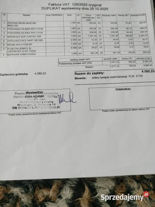 Audi A4 b8 20TDI 197800km Częstochowa sprzedam