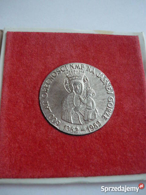 Medal posrebrzany Numizmatyka Bolesławiec