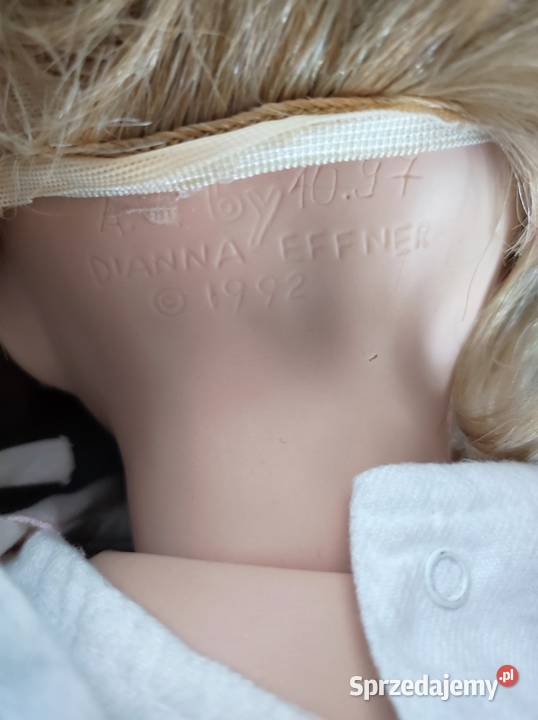 Lalka porcelanowa Diana Effner1992 Łagiewniki