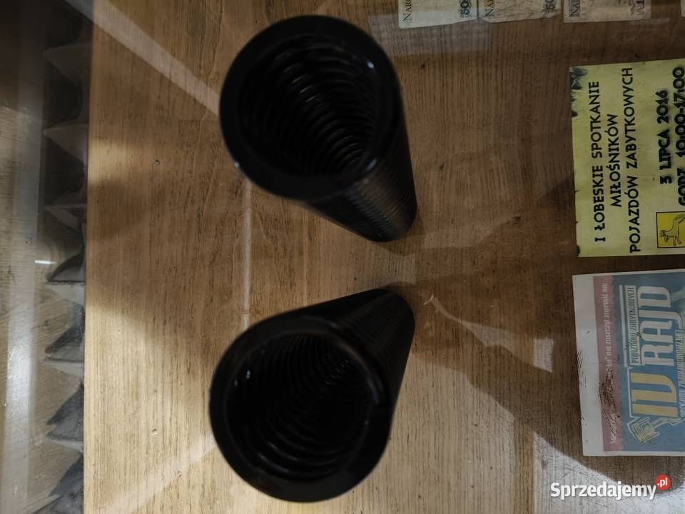 Nowe sprężyny amortyzatorów tył