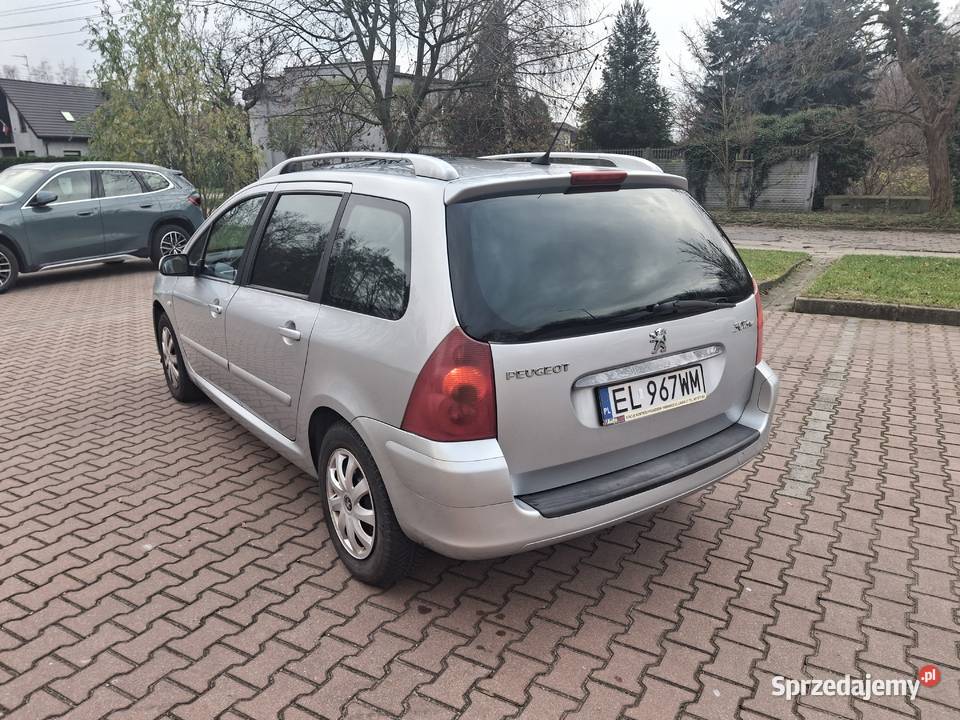 Peugeot 307 sw 16 benzyna 2005 7 Osobowy Dach Łódź