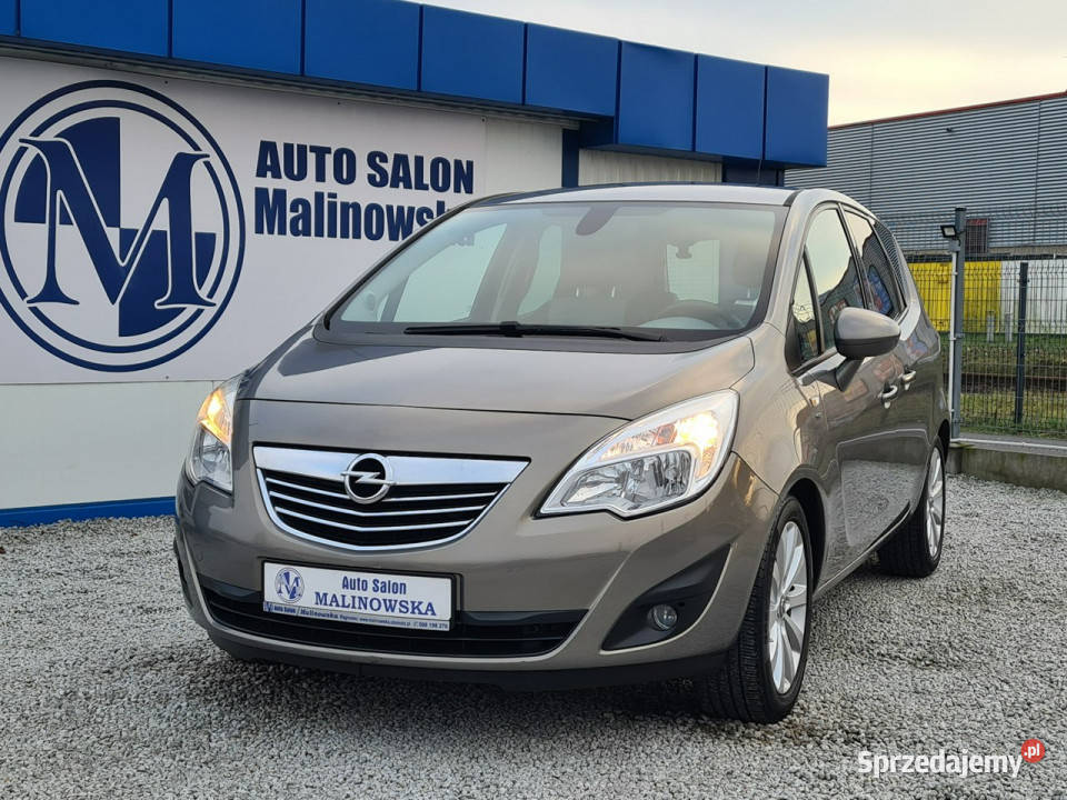 Opel Meriva Klimatyzacja Półskóry Tempomat ogranicznik prędkości wielkopolskie