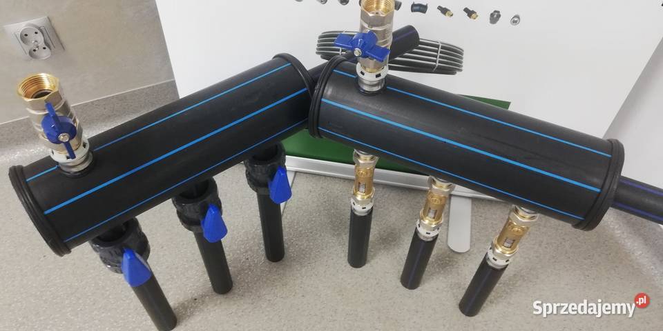 Dolne źródło pompa ciepła 3sekcyjny rozdzielacz Łódź