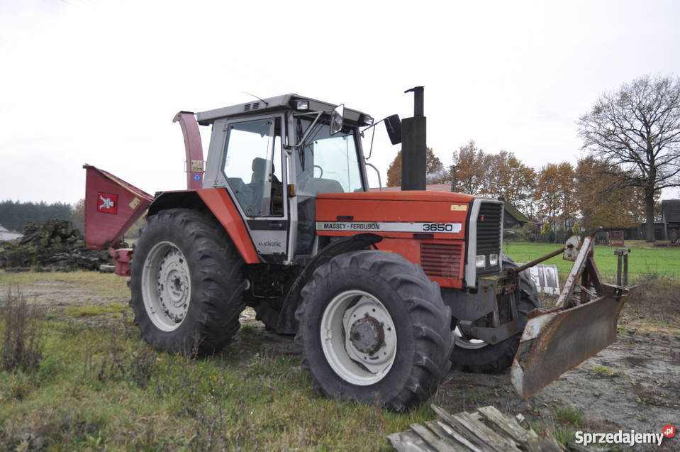 Traktor MASSEY FERGUSON 3650 155 RĘBAK JUNIKKARI Rok produkcji 1988 Kamieniki sprzedam