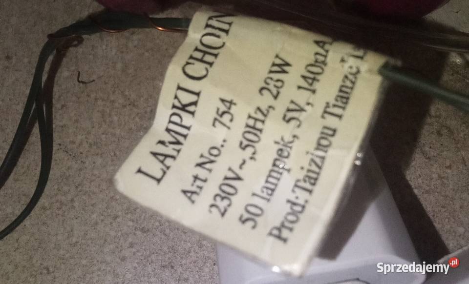 Lampki na choinkę z lat PRL Antyki, Sztuka, Kolekcje Warszawa