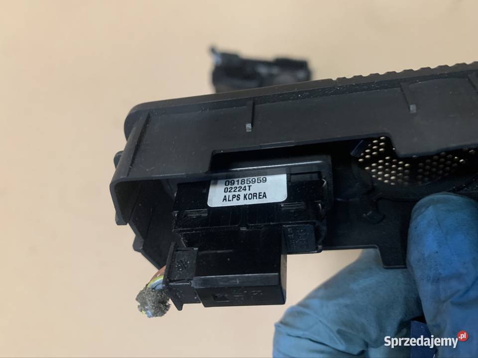 24437646 Panel szyb tył lewy prawy opel Vectra c