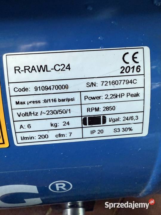 Kompresor Ravlplug C24 Kamionki