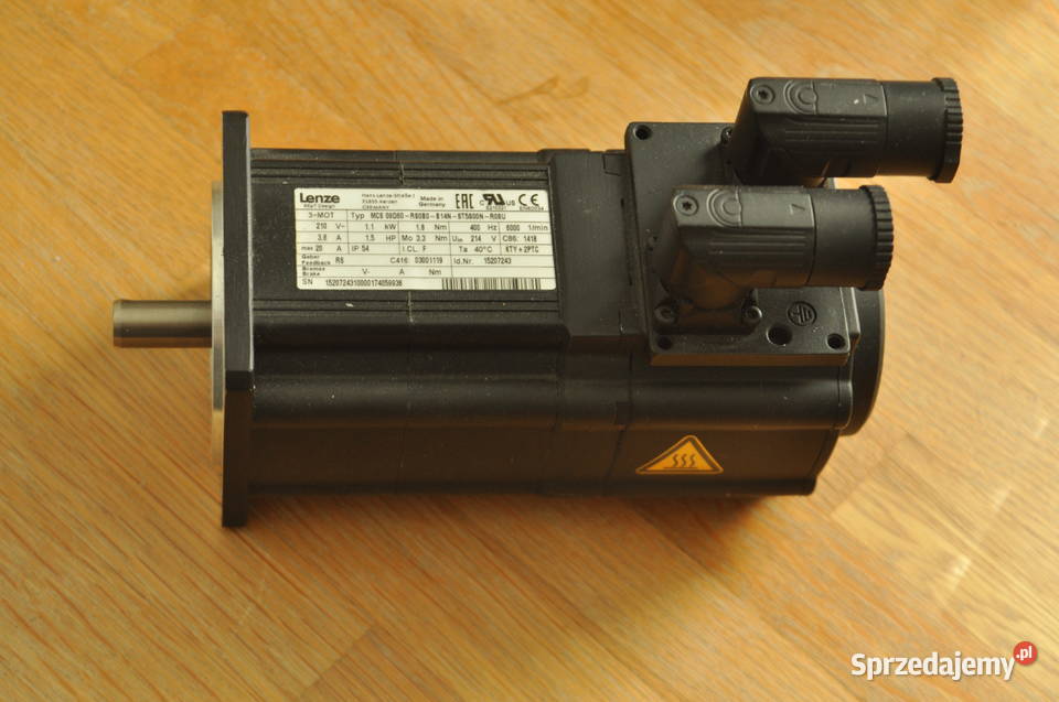 Silnik Servo 11KW Lenze MCS 09F38RS0B0