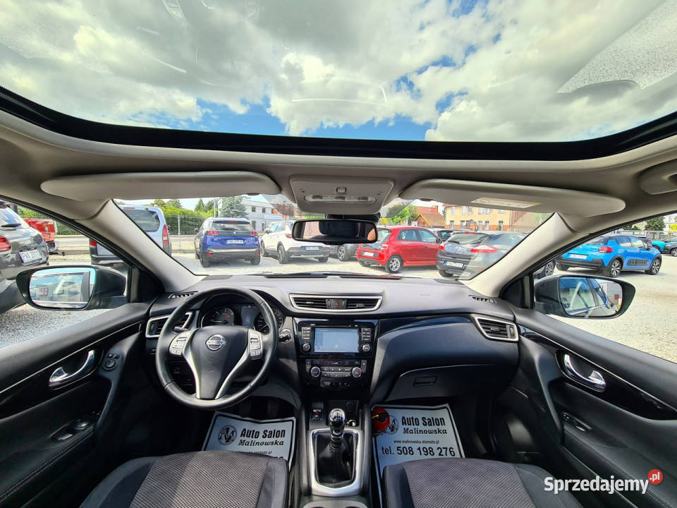 Nissan Qashqai SzklanyDach Navi Kamera 360 2xPDC Wągrowiec
