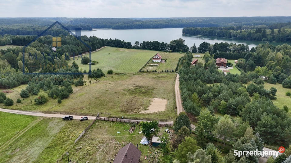 działka letniskowa jeziorem rekreacyjna warmińsko-mazurskie Osetno sprzedam
