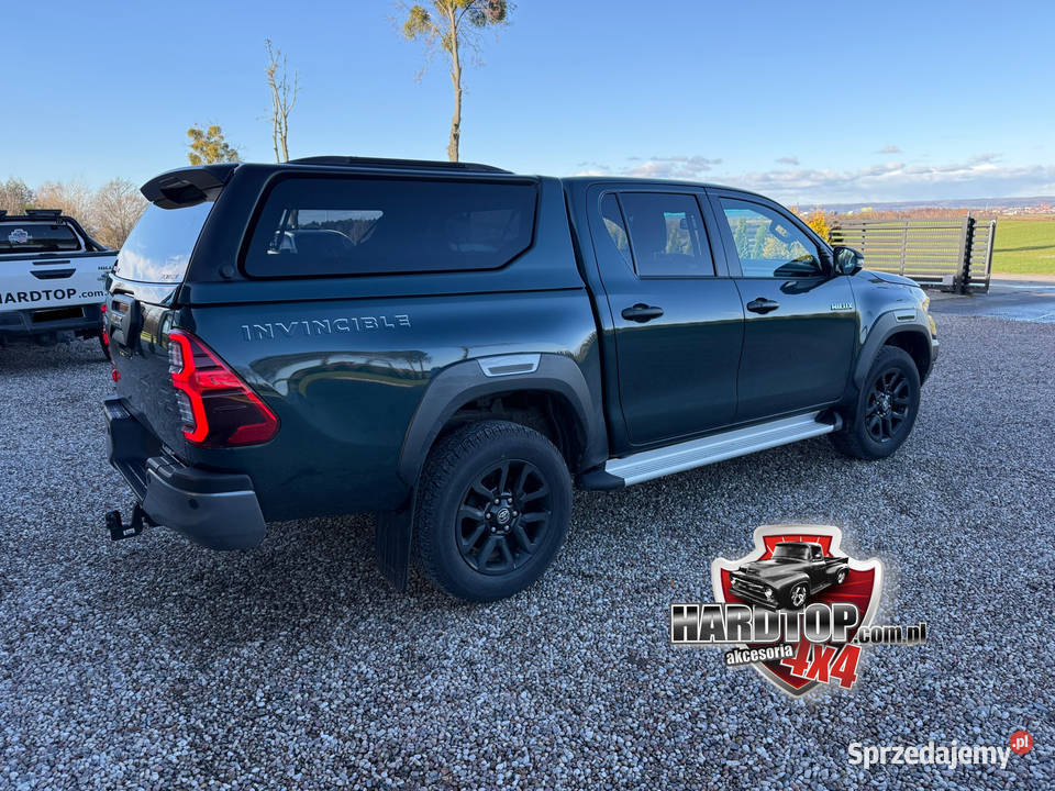 Zabudowa paki 4x4 HARDTOP Venture TOYOTA HILUX warmińsko-mazurskie Pasłęk