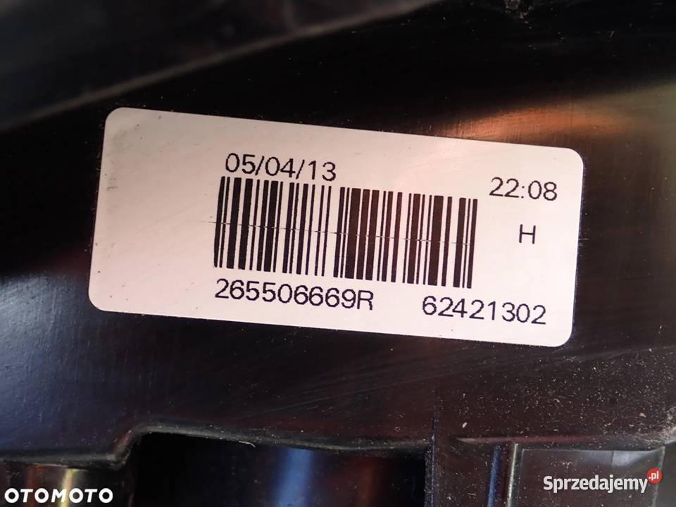 Lampy tylne Dacia Logan II Sedan 2012 2020 lewa osobowe Będzin
