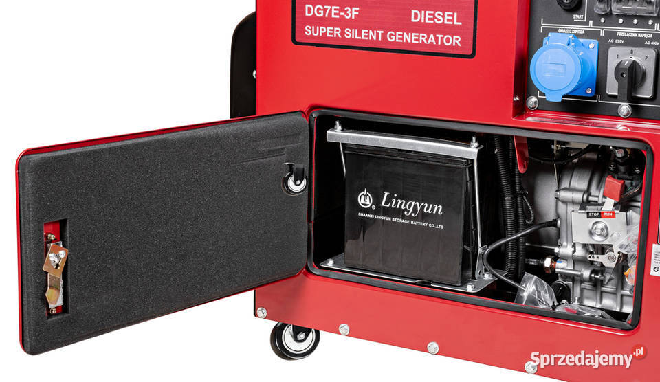 CEDRUS DG7E3F AGREGAT GENERATOR PRĄDOTWÓRCZY Opalenica