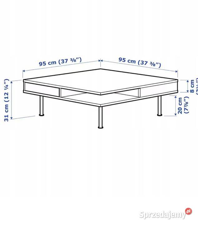 Stolik kawowy Ikea Lipa