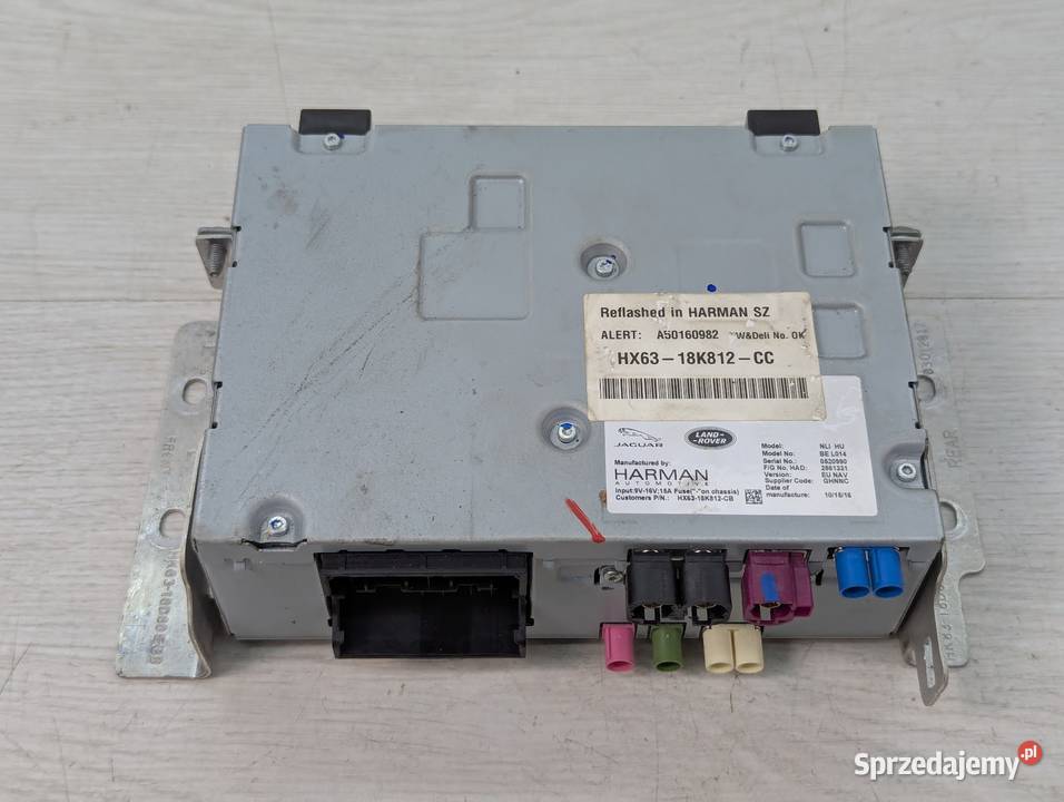 MODUŁ NAWIGACJI RADIO JAGUAR FPACE HX6318K812CC osobowe Pozostałe podlaskie sprzedam