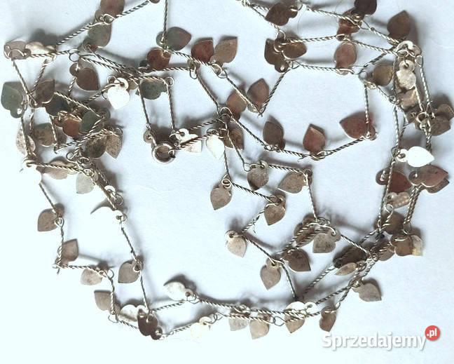 Niezwykły naszyjnik srebro 925 Myślenice