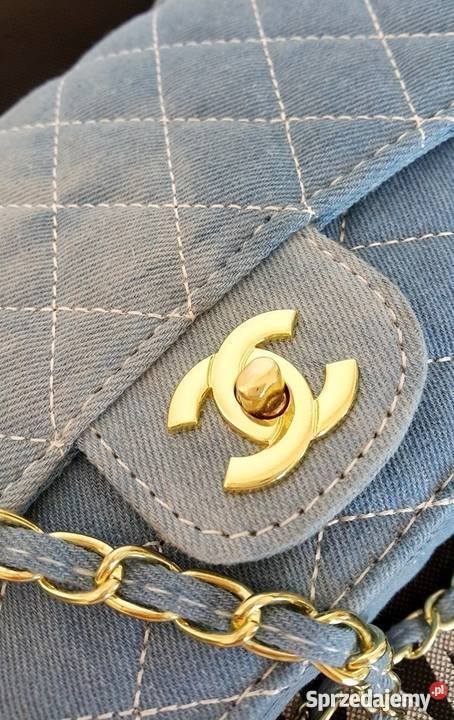 JEANSOWA TOREBKA CHANEL PIKOWANA CHANELKA Bydgoszcz sprzedam