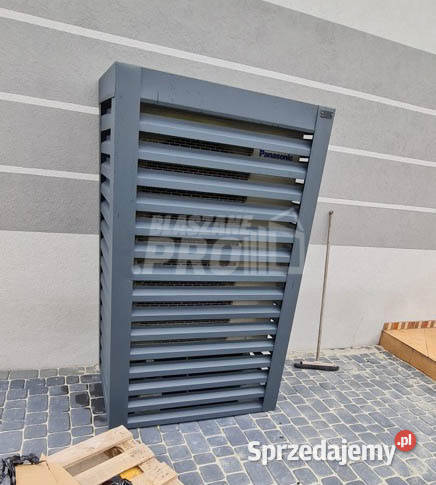 Osłona pompy ciepła 90x50x180 antracyt GP326 Nysa